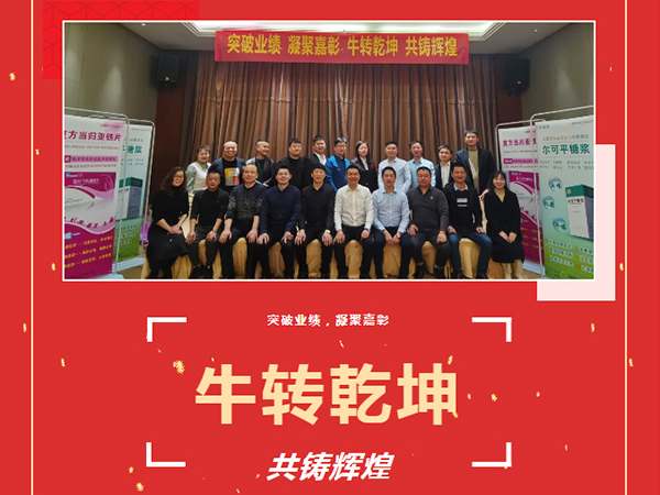 突破業(yè)績(jī)、凝聚嘉彰、牛轉(zhuǎn)乾坤、共鑄輝煌